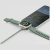 Kabel Energea Flow Duo Watch 2-w-1 USB-C do USB-C + ładowarka do Apple Watch 480Mb/s 60W 1.5m pomarańczowy